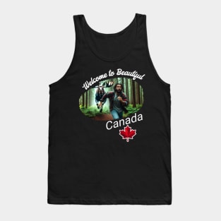 Welcome to Beautiful Canada: Moose Chase Edition 🍁 Tank Top